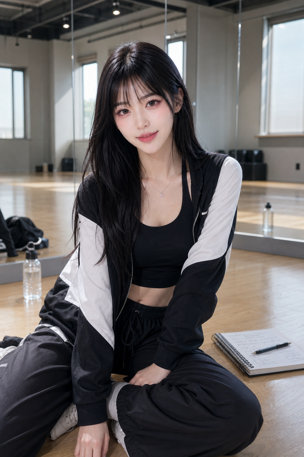 캐릭터와 대화하며 한국어 회화를 연습하세요